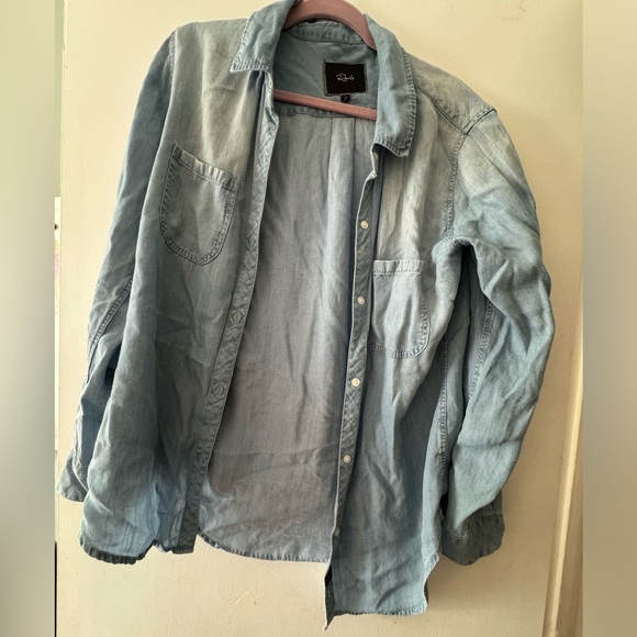 Rails VERY SOFT denim color shirt - Picture 3 of 9